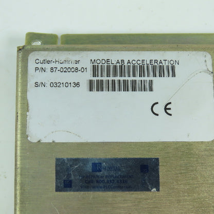 Cutler Hammer 87-02008-01 AB Acceleration Interface Module