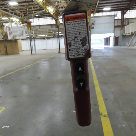 PWI 8 Post Powered Scaffold RV Manufacturing Lift Work Platform 9' Wide Each Bay