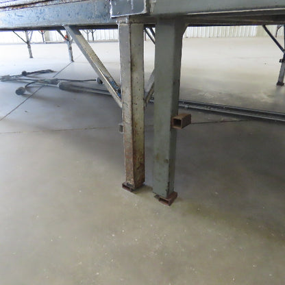 336-1/2" Long x 108" Wide Steel Frame Work Bench Assembly Weld Table 31" Tall