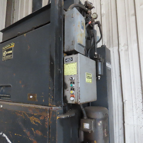 Ver-Tech M-60 60" x 30" Cardboard Trash Compactor Baler 10Hp 208-230/460V 3Ph