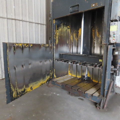 Ver-Tech M-60 60" x 30" Cardboard Trash Compactor Baler 10Hp 208-230/460V 3Ph