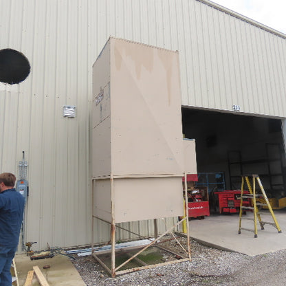 Bananza Direct Fired Air Make-Up Heating Unit 230/460V 3PH Nat Gas Model Unknown