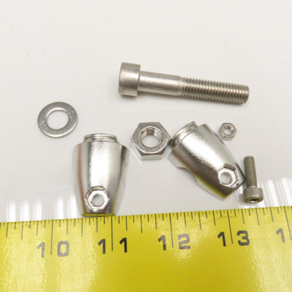 IFM E20946 Efector 200 System Component Clamp Lot Of 2