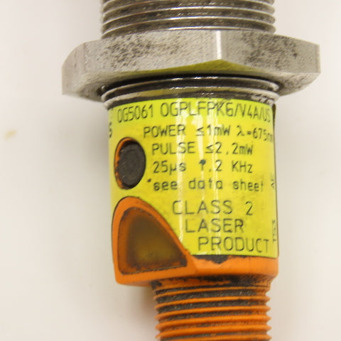 IFM OG5061 OGPLFPK5/V4A/US Retroreflective Proximity Sensor