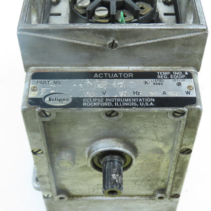 Eclipse EMP-454-1 Position Proportioning Actuator 120V 1PH (Bad Shaft)