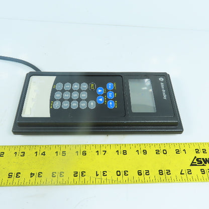 Allen Bradley 20-HIM-C5 Ser A Remote Programmer LCD F/W 3.003 W/ Cable