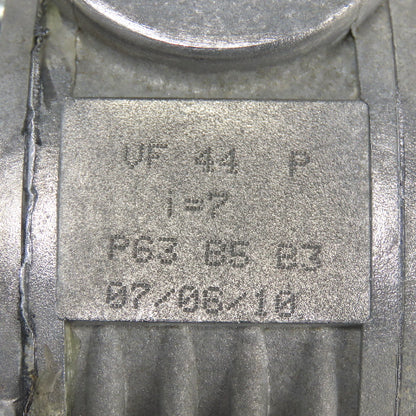 Bonfiglioli VF44P1 P63B5 7:1 Ratio Gear Reducer