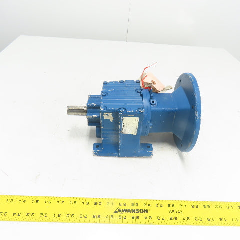 Sew Eurodrive R27 AM80 48.17:1 Ratio Inline Gear Reducer 36RPM Out 1150LB-IN