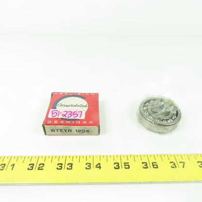 Steyr 1204 Self Aligning Ball Bearing 47mm OD 20mm ID Bore