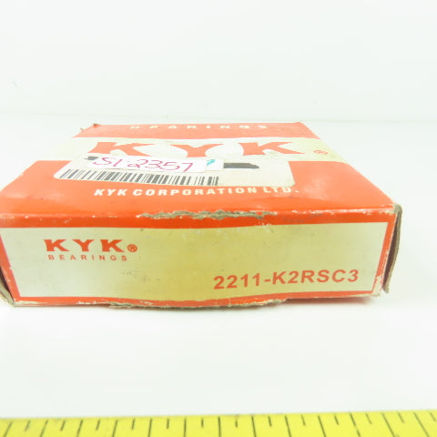 KYK 2211-K2RSC3 Self Aligning Ball Bearing 100mm OD 55mm ID Bore