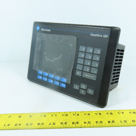 Allen Bradley 2711-K6C8L1 Ser B FRN 4.21 PanelView 600 Operator Interface HMI