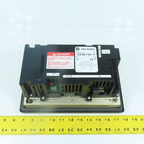 Allen Bradley 2711-K6C8L1 Ser B FRN 4.21 PanelView 600 Operator Interface HMI