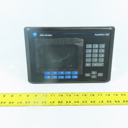 Allen Bradley 2711-K6C8L1 Ser B FRN 4.21 PanelView 600 Operator Interface HMI