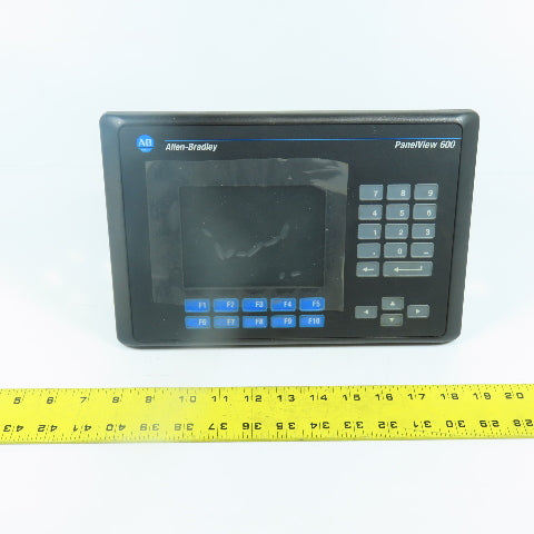 Allen Bradley 2711-K6C8L1 Ser B FRN 4.21 PanelView 600 Operator Interface HMI