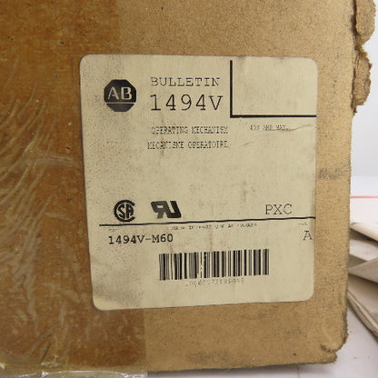 Allen Bradley 1494V-M60 Ser A Operating Mechanism For Disconnect Breaker