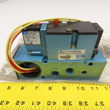 MAC 82A-AC-CKA-TM-DAAP-1DA 4/2 Position Pneumatic Solenoid Valve 110/120V