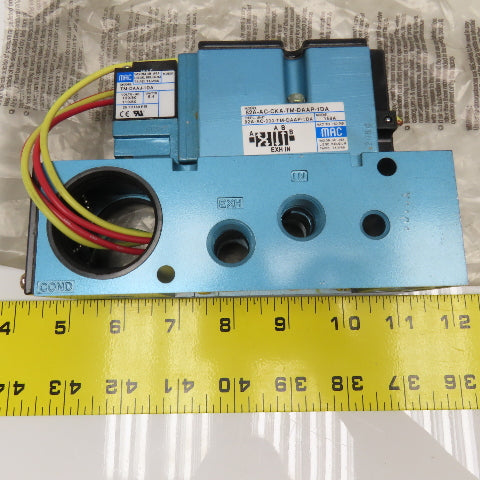 MAC 82A-AC-CKA-TM-DAAP-1DA 4/2 Position Pneumatic Solenoid Valve 110/120V