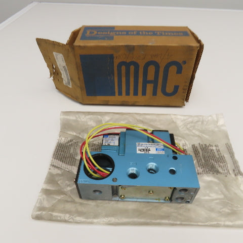 MAC 82A-AC-CKA-TM-DAAP-1DA 4/2 Position Pneumatic Solenoid Valve 110/120V