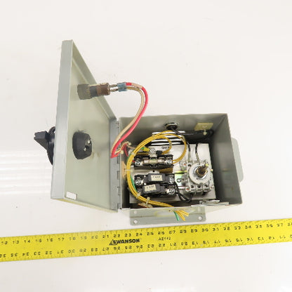 Daykin MDGTB-07 500VA Transformer Disconnect Combo Pri 480V Sec 120V 1PH 60HZ