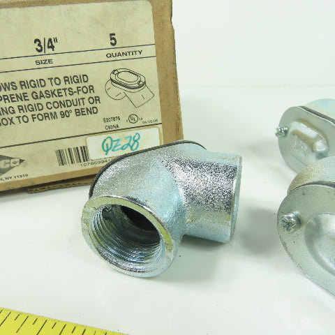Sepco PEF75 3/4" Pull Elbow Rigid To Rigid 90°