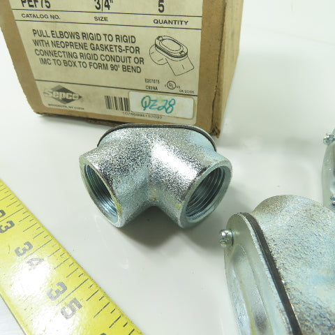 Sepco PEF75 3/4" Pull Elbow Rigid To Rigid 90°