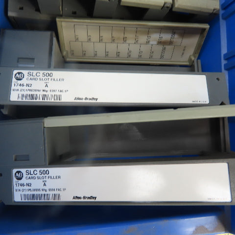 Allen Bradley 1746-N2 SLC 500 Blank Space Card Slot Filler Lot Of 32