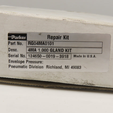 Parker RG04MA0101 4MA 1.000 Gland Repair Kit
