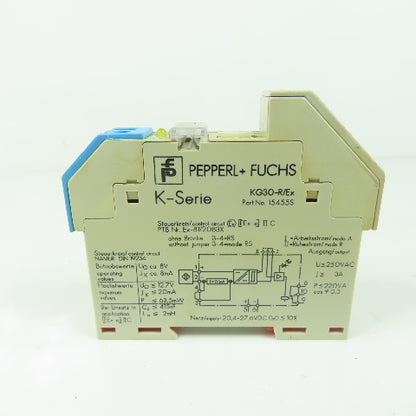 Pepperl & Fuchs KG30-R/Ex Safety Barrier 220VA 250VC 24VDC