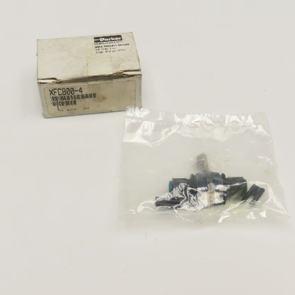 Parker XFC800-4 1/4" Push To Connect Inline Flow Control Valve