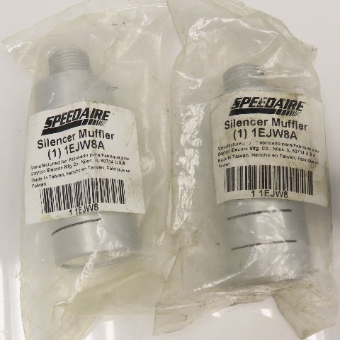 Speedaire 1EJW8A 3/8" NPT Air Exhaust Silencer Muffler Lot Of 3