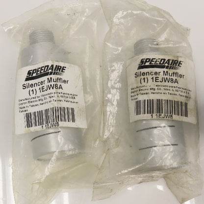 Speedaire 1EJW8A 3/8" NPT Air Exhaust Silencer Muffler Lot Of 3