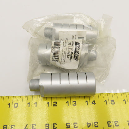 Speedaire 1EJW8A 3/8" NPT Air Exhaust Silencer Muffler Lot Of 3