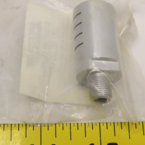 Speedaire 1EJW1A 1/4" NPT Air Exhaust Silencer Muffler Aluminum