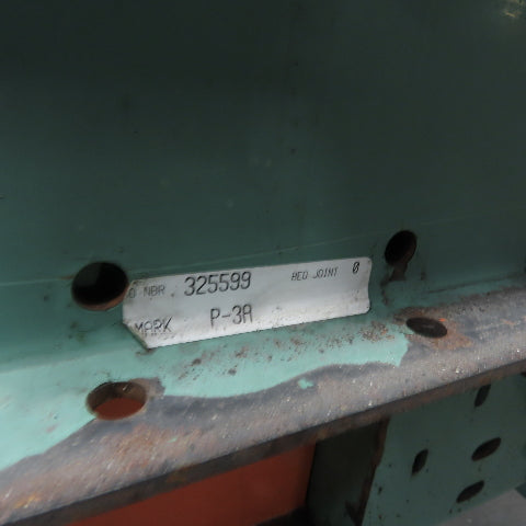 Roach 102" L x 25" W Chain Driven 2.5" Live Roller Conveyor 230/460V 18FPM