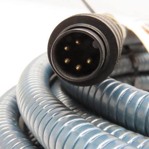 IGB 41007-60 5 Pin Male/Female Terminated Eddy Current Testing Armored Cable 20'