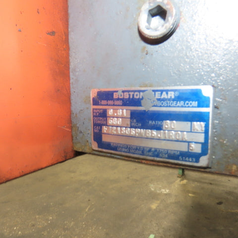 Roach 108" L x 25" W Chain Driven 2.5" Live Roller Conveyor 230/460V 38FPM