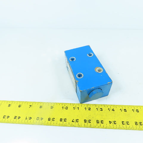 Vickers DGMPC-5-ABK-BAK-30 SystemStak Hydraulic Pilot Op. Check Valve 4570PSI