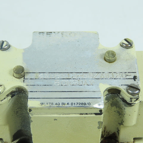 Rexroth 4WE6E13-52/AW120-60N9DAV Hydraulic Directional Control Valve