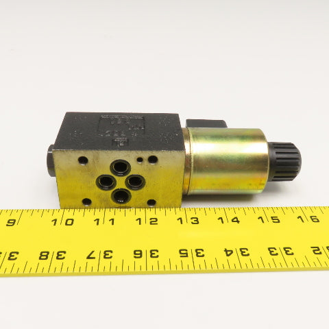 Parker D1VW1KNJWL75 4/2 Position Single Solenoid Valve 24VDC