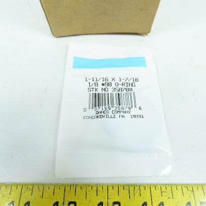 Danco 35878B 1-11/16 x 1-7/16 O-Rings #98 Lot Of 25