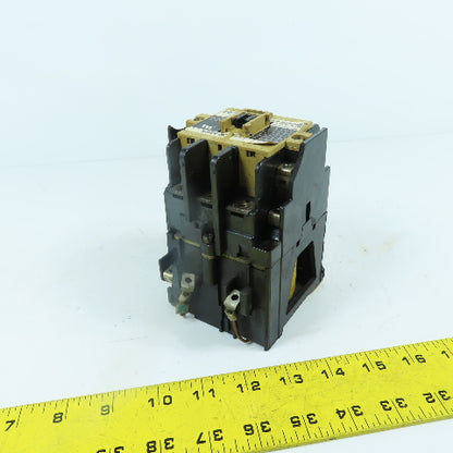 Mitsubishi SD-K65UR 65A Power Contactor 3Ph 600V 40HP 24VDC Coil
