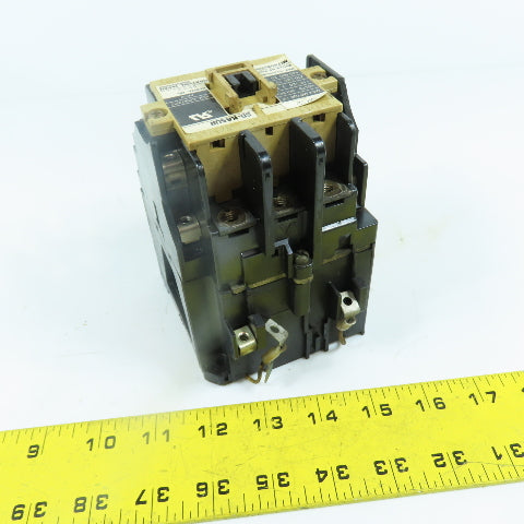 Mitsubishi SD-K65UR 65A Power Contactor 3Ph 600V 40HP 24VDC Coil