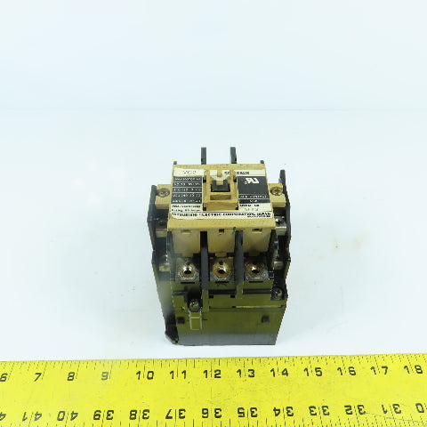 Mitsubishi SD-K65UR 65A Power Contactor 3Ph 600V 40HP 24VDC Coil