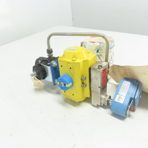 Jamesbury VRVL 100 SR4/5 B LT C-EZ001 1" Actuator W/ 1" Valve 7150O313600XTZ2