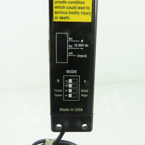 Banner PVA225P6EQ Safety Light Curtain Emitter 12-30VDC