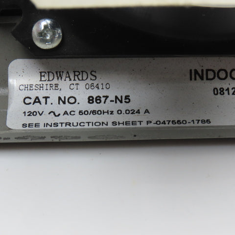 Edwards 867-N5 120V 50/60Hz Audible Signal Indoor Horn