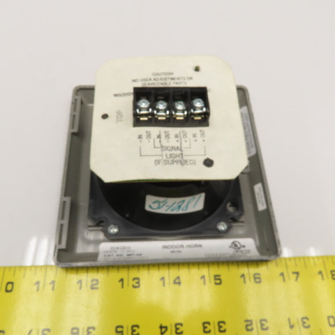 Edwards 867-N5 120V 50/60Hz Audible Signal Indoor Horn