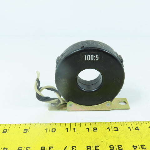 Westinghouse 9010-227 Current Transformer Ratio 100:5 50-400Hz 600V