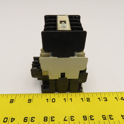 Mitsubishi UN-AX4 SR-N4 Contactor Relay 220V 16A W/ Auxiliary 120V 50/60Hz Coil