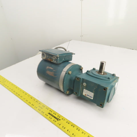 Dodge Tigear 60:1 Ratio 1/2HP Left Hand Gear Motor 230/460V 28.75RPM 767 Torq.